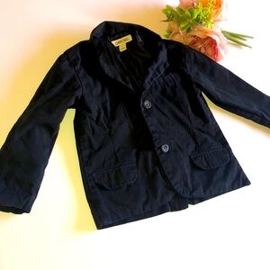 Boys 5T Black Cotton Blazer 5T Cherokee school blazer Sunday 5t boys black